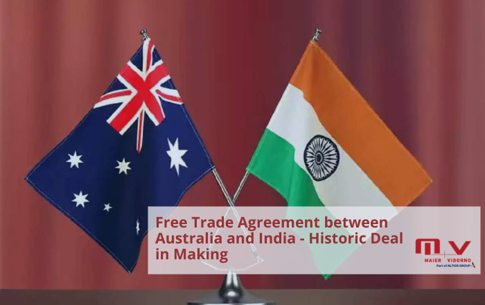 Free Trade Agreement Between Australia India Historic Deal In Making