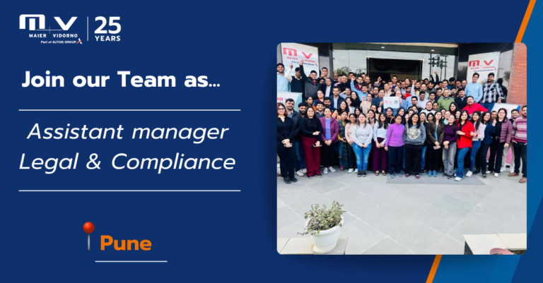 Assistant manager legal and compliance - Pune