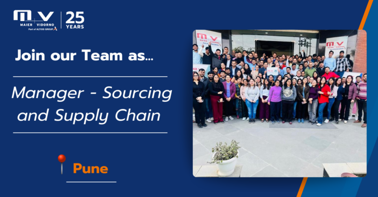 Manager - Sourcing and Supply Chain - Pune