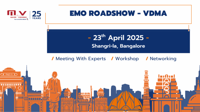 EMO roadshow - Vdma Bangalore