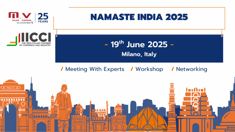 Thumbnail - Indo Italian chamber of commerce- Namaste India event-Maier Vidorno Altios